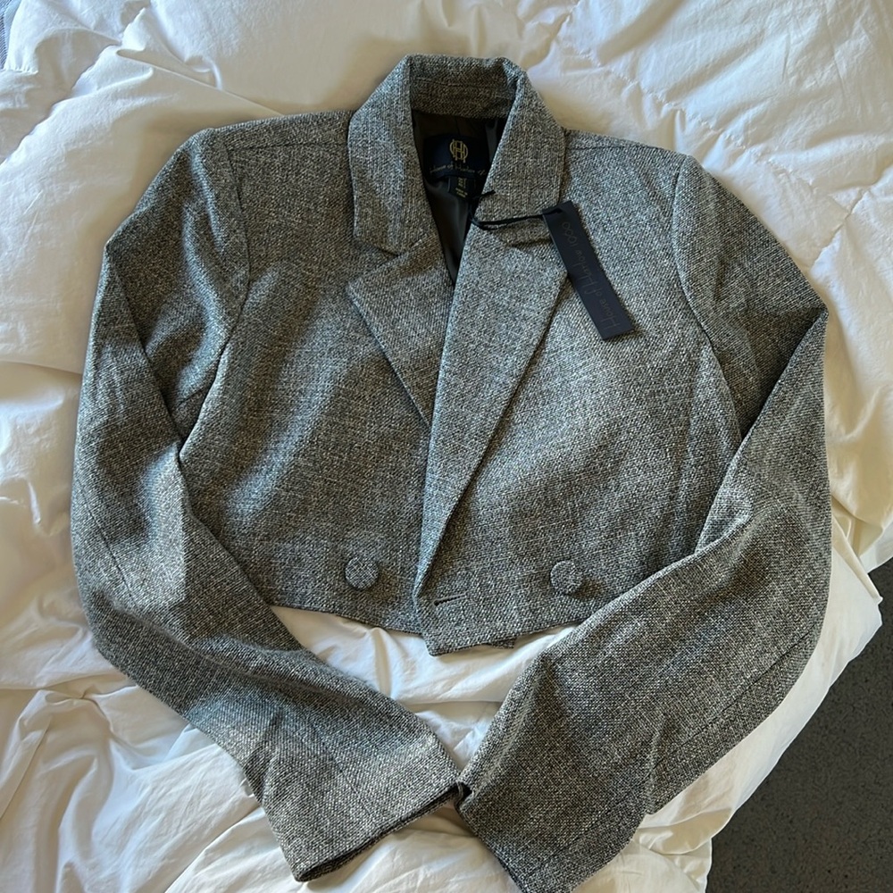 House of Harlow cropped blazer